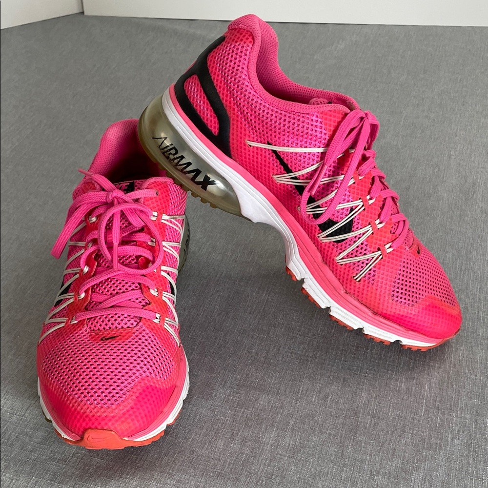 Nike Airmax Excellerate 3 Women's Hot Pink Mesh Running Sneakers Size 8.5 Shoes